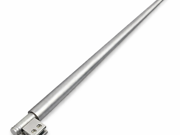 Brass Shower Support Bar - Satin Chrome
